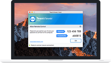 teamviewer for mac with no install